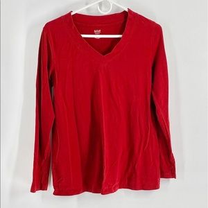 ANA Red long sleeve T-shirt S